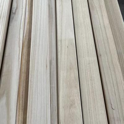 China factory eco-friendly paulownia wood strip without glue for sale for sale