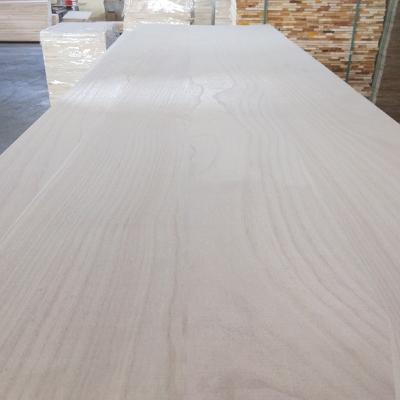 China Factory supply wholesale price eco-friendly solid wood panels paulownia wood panel for sale