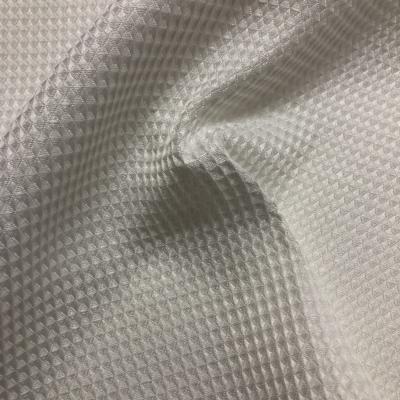 China 100% Anti-Static Polyester Waffle Curtain Fabric for sale