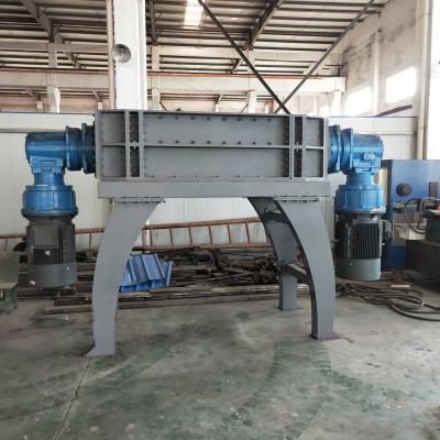 China Recycle meatl shredder machine shaft metal scrap steel heavy shredder forever double / steel shredder machine price for sale