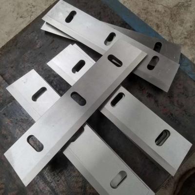 China Recycling HSS Tilted Crusher Blade , Waste Plastic Granulator Knife for sale