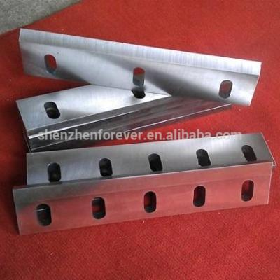 China Forever Recycling SKD11HSS Crusher Machine Rubber Plastic Blades for sale