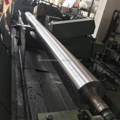 China Large Length 40cr Industrial Stainless Steel Mirror Pipe Customized Calendering Grinding Roller for sale