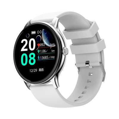 China Round Touch Screen Smart Watch RW06 1.3inch Heart Rate Monitor Sports 200mAh Android IOS 2022 Full Watches Men Women Smartwatch for sale