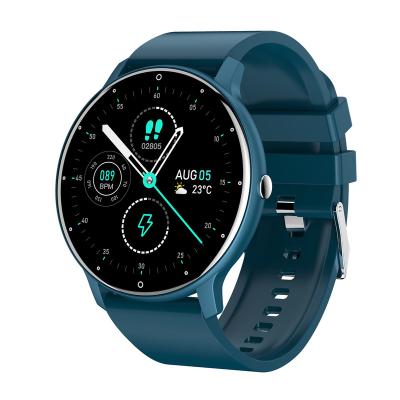 China Touch Screen CE ROHS Manufacturer Heart Rate Custom Dial Digital Wearable Devices Sports Wristwatch KW15 For Men Women for sale