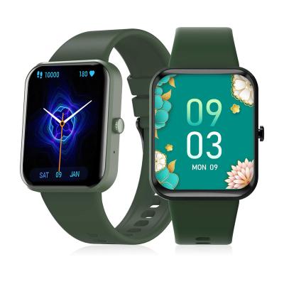 China Custom Big Touch Screen Size Face Display Screen Fitness Sports Health BT Calls Smart Watch Ip67 Waterproof for sale