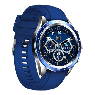 China 1.32 Inch 360x360 Touch Screen Dial Business Sports Smart Watch 220mAh Battery Long Life Round Bottom Water Watch for sale