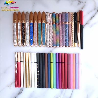 China Waterproof Color Bottle Kits Waterproof Eyelash Eye Lashes Extension Brush Gel Tube Magic Eyeliner Pencil for sale