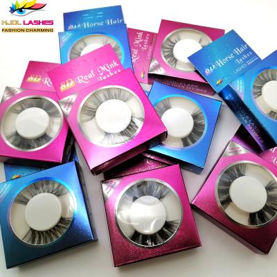 China Wholesale 5 Pairs Full Strip Lashes Multi Length 3d Mink Silk Faux Silk Lashes From Korea for sale