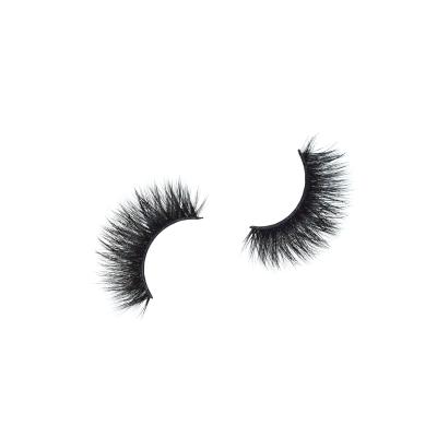 China Natural Soft Custom Eyelashes Box Premium Real 3D Mink Fur Lashes for sale