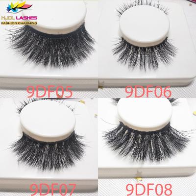 China Real Hot Lash Styles Sample Packs Wholesale 15Mm 20Mm 22Mm 3D Mink Eyelashes Multi Length Hot Natural Highlights for sale