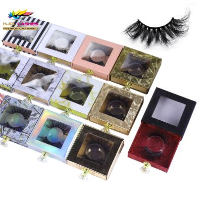 China Multi Length Lash Extensions Soft Eyelashes Santaclaus Disposable Tools Tray Packaging Paper Box For Fan Eye for sale