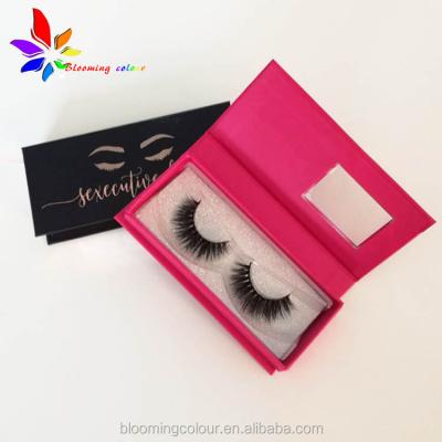 China Recycled Materials New Arrivals Factory Custom Eyelash Packaging Box With Private Label for sale