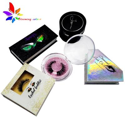 China Best Black Selling False Eyelashes Mink Eyelash Wholesale Silk Box for sale