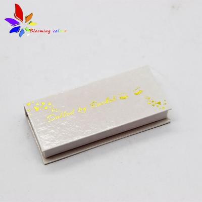 China Custom Recyclable Logo Printed Paper Eyelash Packaging Box Custom Lashes Box With Low MOQ Empty Eyelash Box for sale