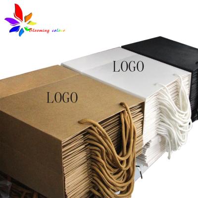 China China Recyclable Supplier Customized Factory Custom Paper Packaging Bags With Logo Paper Bag Logo for sale