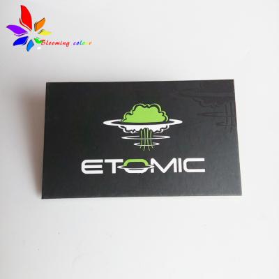 China Customized Business Files Visiting Card Paper Business Card With UV Spot for sale