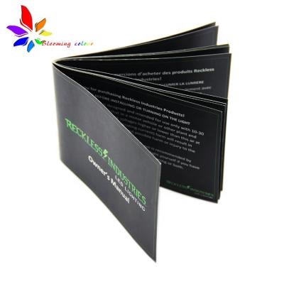 China Promotion Art Booklets Introduction Brochure Wholesale Custom Printing Paper Products Catalog for sale