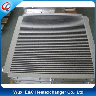 China Compact And Efficient Combi Screw Air Compressor Air Refrigeration Oil Cooler Radiator for sale