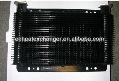 China For Coaches Aluminum Stack Layer Structure Welded Car Oil Cooler for sale