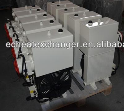 China Easy Installation Hydraulic Oil Cooler For Concrete Mixer Truck for sale