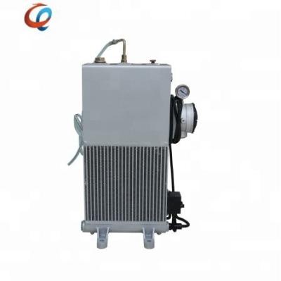 China High Heat Transfer Preformance Fan Type Concrete Mixer Truck Oil Cooler Heat Exchanger for sale