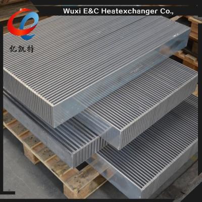 China Vacuum Furnace Welded Vacuum Furnace Welded Aluminum Bar Plate Block For Radiator Core Cooler Core for sale