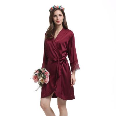 China Custom service WH56 2022 high quality winter QUICK DRY high quality pajamas service bridesmaids dresses for sale