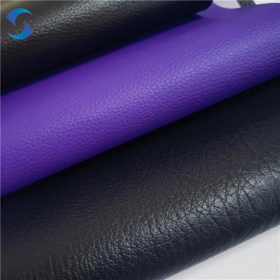 China Woven Backing Embossed Leather Fabric for Fashion Accessories sofa set living room furniture PVC faux leather fabric zu verkaufen