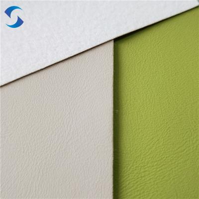 China Textured PVC Leather Embossed Leather Fabric for Home Textile and Decoration synthetic leather fabric zu verkaufen