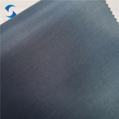 China 100% polyester Oxfordstof zwart Geweven stof voor buitenactiviteiten Te koop