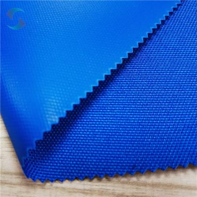 China 150cm breit PVC-Beschichtet 100% Polyester 600D Oxford Stoff Außen 447gm Gewicht / 600D*600D zu verkaufen