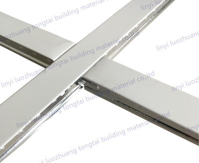 China Artistic Ceilings T Grid With PVC Gypsum Tiles For Suspended Ceilings for sale