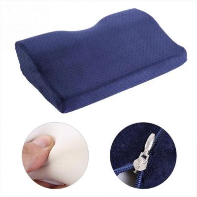 China Gold Cervical Support Memory Foam Amazon Supplier Neck Pillow Anti-Apnea 2070 Orthopedic Cervical Traction Pillow for sale