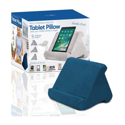 China Multifunctional Triangle Sponge Ipad Pillow Pad Holder Tablet Pillow Stand Viable for sale