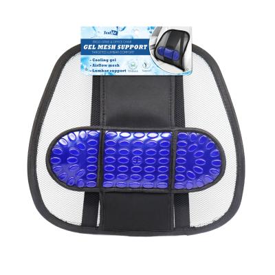 China Modern Wheelchair Lumbar Ergonomic Back Gel Cushion Chair Support Link Seat Car Back C Cushion for sale