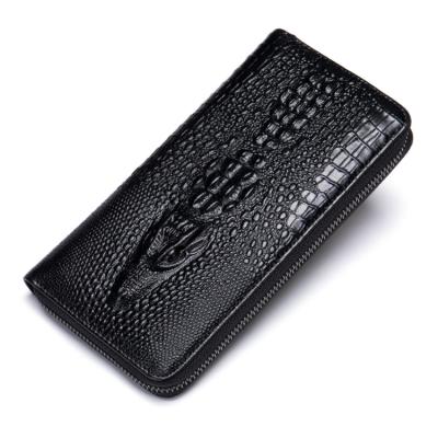 China 2021 New Mens Leather Wallets Waterproof High Quality Zipper Shirt Design Card Holder Male Purse for sale