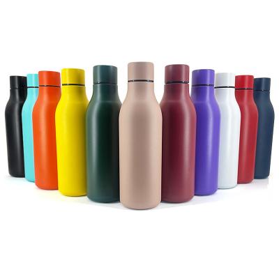 China Sustainable New 600ml popular portable stainless steel water bottle for adults for sale