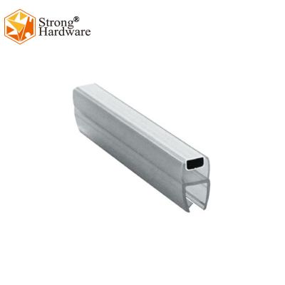 China WP-M04B Frameless U-Shape 180 Degree PVC Shower Glass Door Rubber Seal Strip for sale