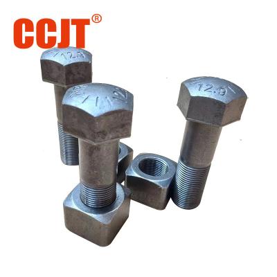 China Excavator And Bulldozer Track Chain Bolt And Nut Excavator Track Bolts for sale