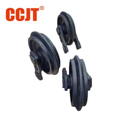 China Mini excavator chassis parts track roller carrier roller idler adjustment device for CX18B U15 U17 U20 U35 VOI17 IHI18 for sale