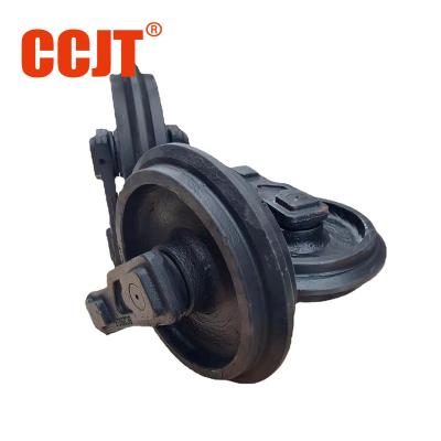 China Mini Excavator Front Idler Wheel ZX48U Undercarriage Parts Excavator Track Idler for sale