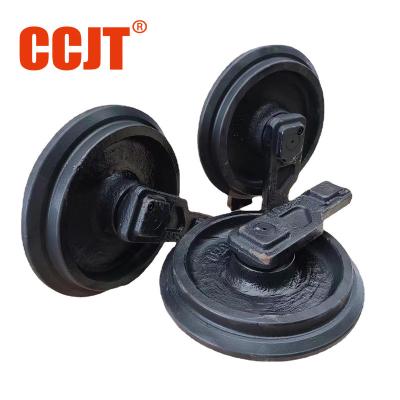 China Heavy Duty Excavator Track Idler OEM Front Idler With Durability / Impact Resistance for sale