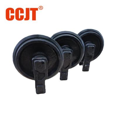 China E307 E70B Mini Excavator Undercarriage Spare Parts Track Idler Assy Front Idler for sale