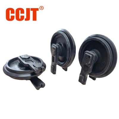 China Komatsu Heavy Equipment Spare Part PC30 PC30-7 YC30 Excavator Idler Wheel Front Idler Assembly for sale