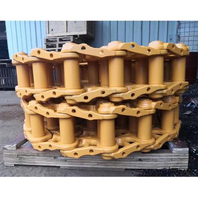 China Bajocarro excavadora de tipo amarillo piezas de maquinaria de construcción TRACK LINK 46L (SK200) en venta