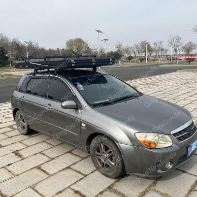 China Straight Tying Type China Wholesale Roof Racks For Family Car Camping Outdoor Foldable Roof Top Tent Durable Roof Racks For Car Tent for sale