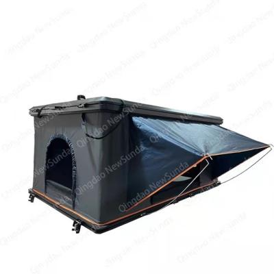 China Roof Top Tent Hard Shell Aluminum Straight Up Extended Type for sale