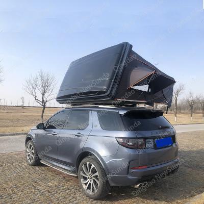 China Straight Bracing Type Wholesale 4x4 Offroad Folding Roof Top Tent For Car Roof Top Tent ABS Hard Shell Roof Top Tent Amping for sale