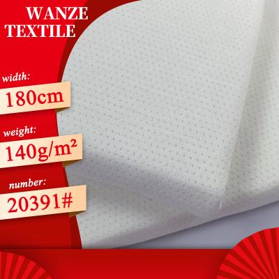 China Functional Zinc Oxide Air Hole Zinc Ion Antioxidant Fiber Organic Recycled Functional Fiber Cloth Fabric for sale